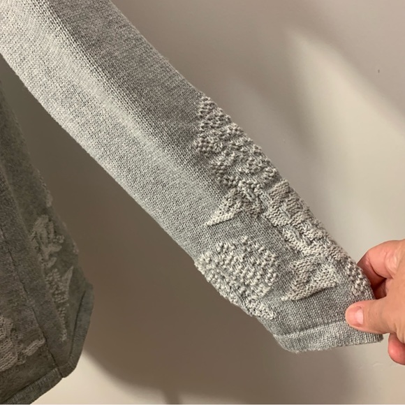 Soft Surroundings Regina Floral Embroidered Button Cardigan Jacket Size XS - Picture 9 of 13